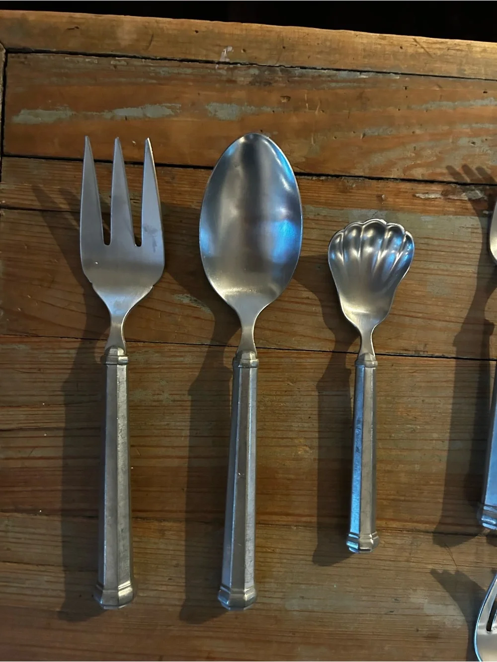 Gorham Octette Pewter Satin Stainless Flatware